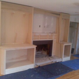 fireplace remodeling