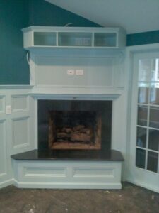 fireplace remodel