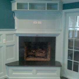 fireplace remodel