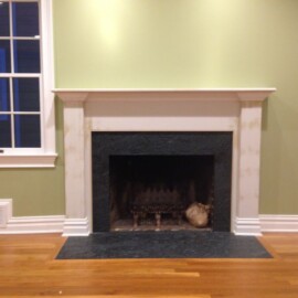 custom fireplace