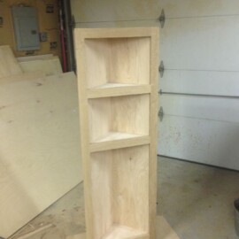 custom corner cabinet