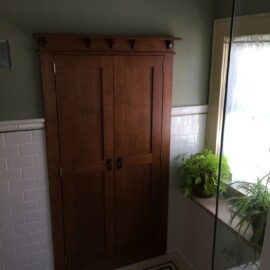 wood door construction