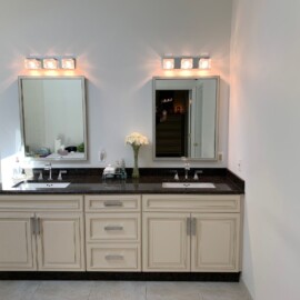 Bathroom Remodel with 2 sinks